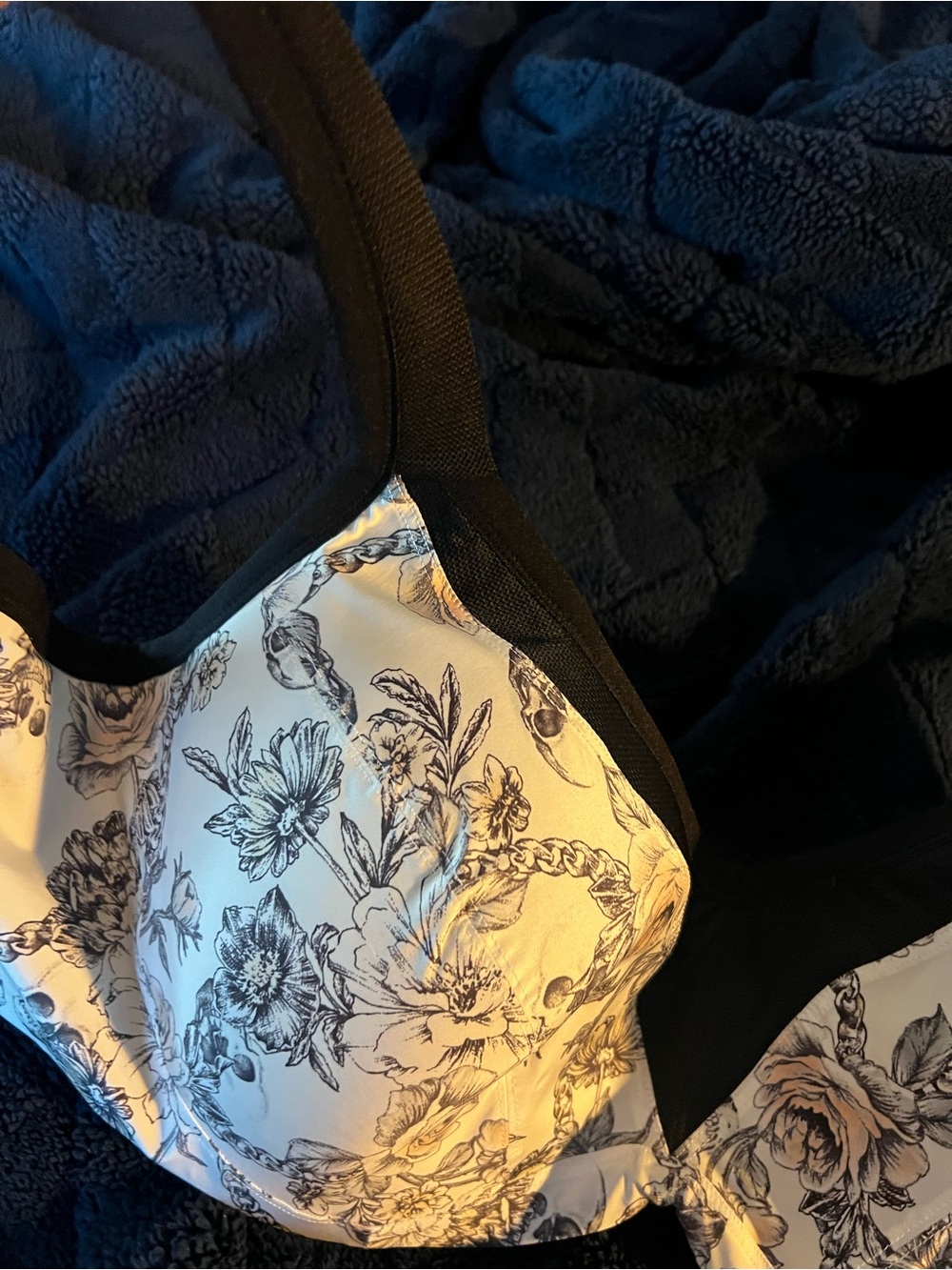 Torrid Skull & Floral Push-Up Bra | Goth Spooky Halloween